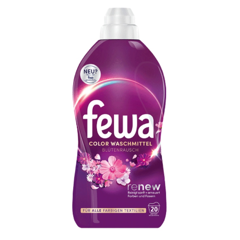 Fewa color Blutenrausch renew prací gel na barevné prádlo 20 dávek 1 litru