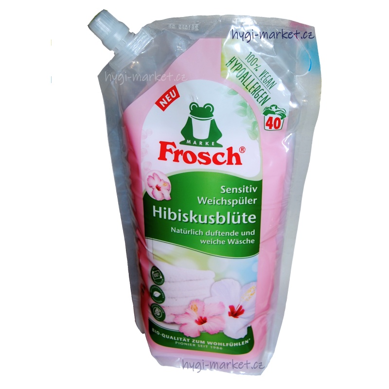 Frosch sensitive aviváž hibiscus blute KVĚT IBIŠKU 40 dávek 1 litr