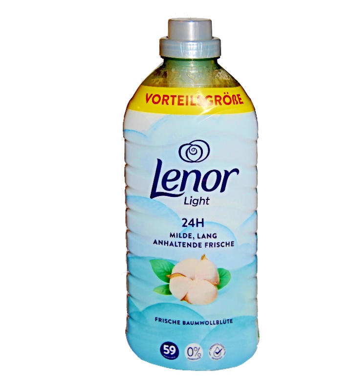 lenor aviváž LIGHT BAUMWOLLBLUTE - lehká vůně bavlníkové květy 59 dávek