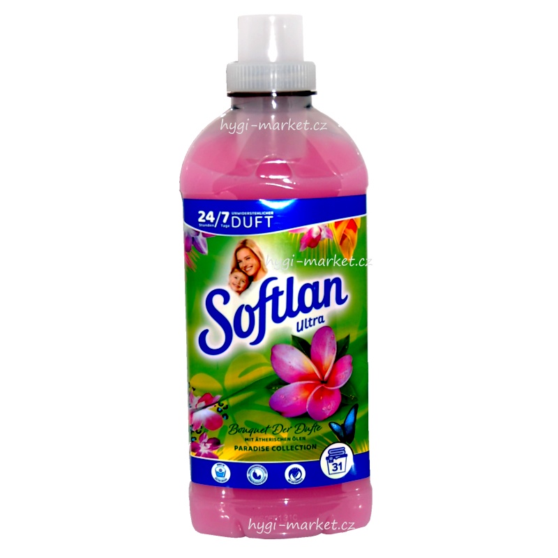 Softlan ultra PARADISE 31 dávek aviváž 650 ml