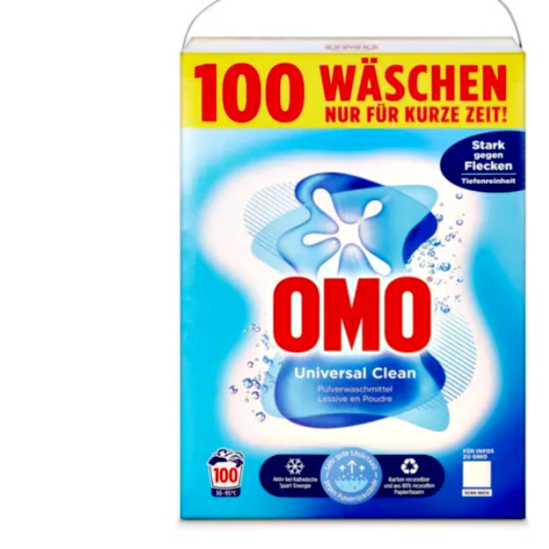 OMO ACTIVE 100 dávek prášek