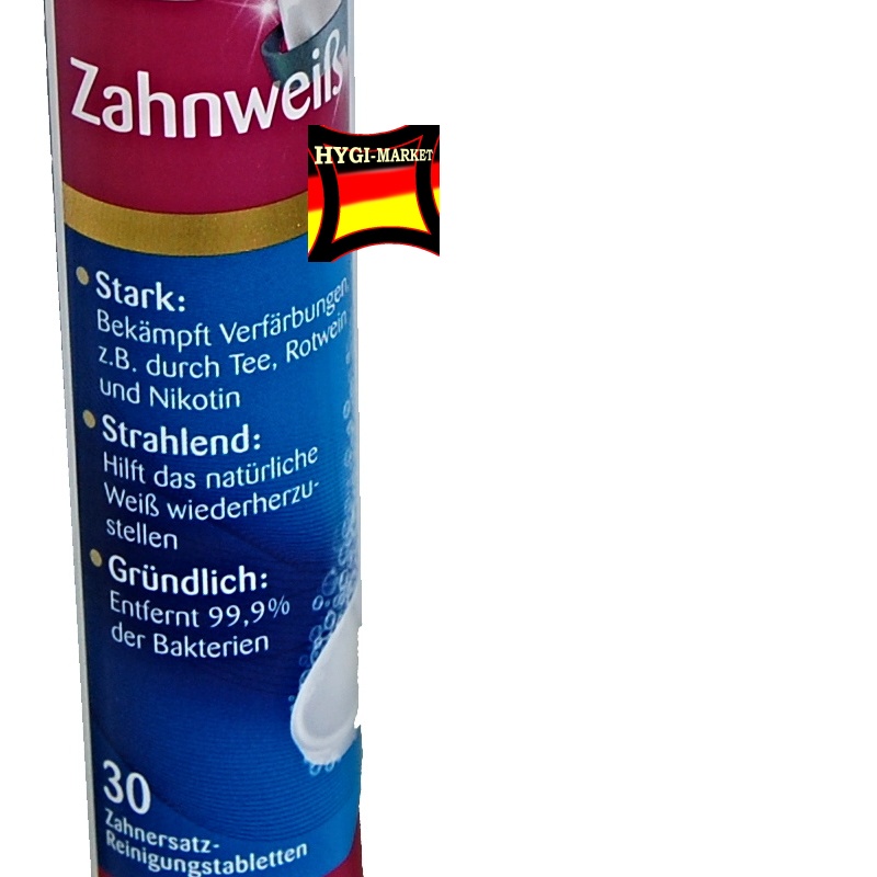 Kukident Zahnweiss - tablety na čištění a bělení protézy
