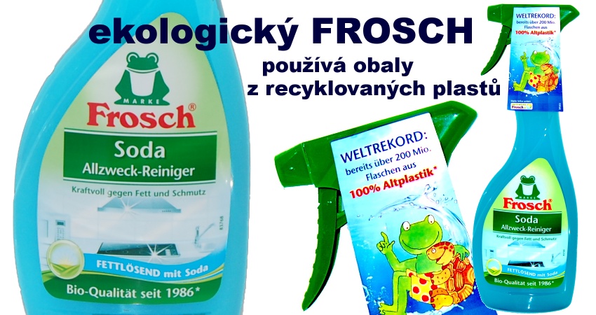 Frosch Soda Allzweck Reiniger silný proti tuku a špíně 500 ml