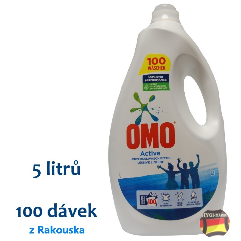 OMO universal CLEAN gel 100 dávek 4,5 litru prací gel