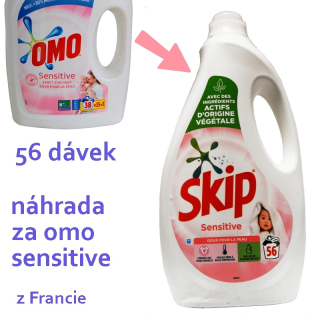 SKIP SENSITIVE prací gel 56 dávek
