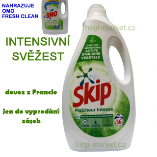SKIP FRAICHEUR INTENSE francouzská náhrada za omo fresh clean 37 dávek