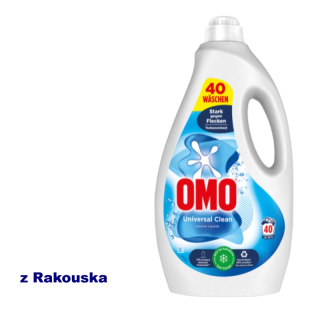 OMO UNIVERSAL CLEAN gel 40 praní 1,8 litru