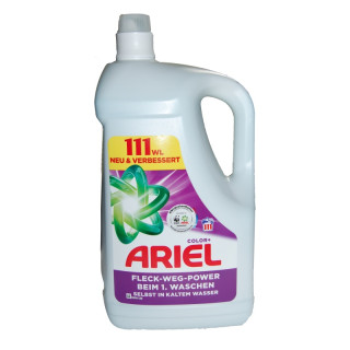 ARIEL Color+  111 dávek prací gel