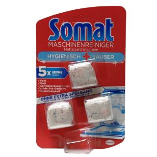 Somat čistič myčky 3 ks kapsle  (čistící tablety)