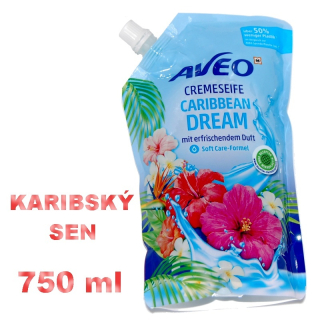 Aveo tekuté mýdlo Caribbean Dream 750 ml (karibský sen)
