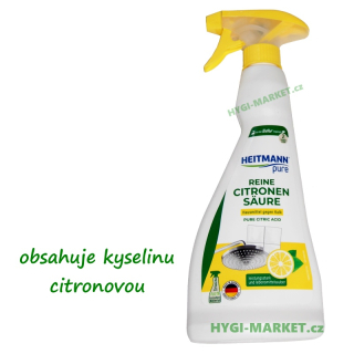 Heitmann Pure Reine Citronen säure čistá kyselina citronová na vodní kámen 500 ml
