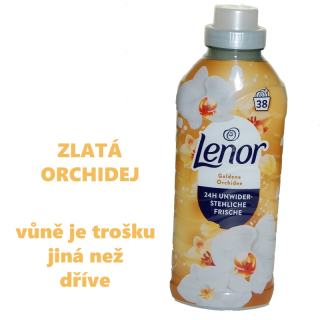 lenor aviváž GOLDENE ORCHIDEE 38 dávek