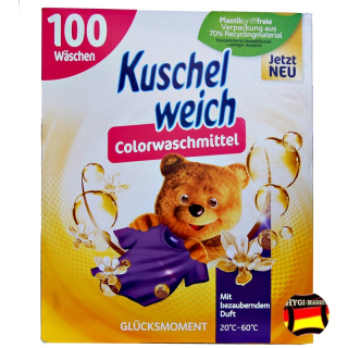 Kuschelweich prací prášek 100 dávek Glücksmoment 5,5 kg Color