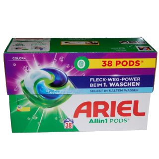 ARIEL COLOR+ ALLin1 PODS kapsle 38 ks (foto se připravuje)