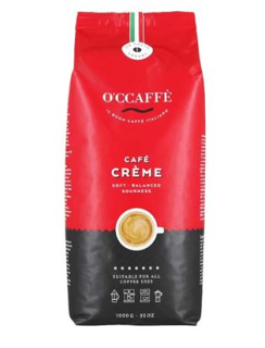 O´CCAFFE zrnková káva Creme 1 kg - expir. 3/28