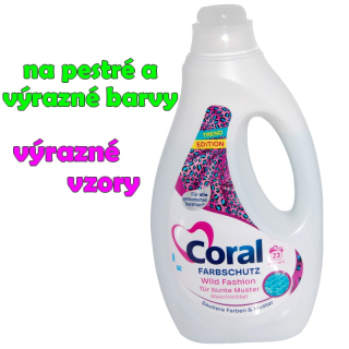 Coral Wild Fashion pro pestré vzory ochrana barvy 23 dávek