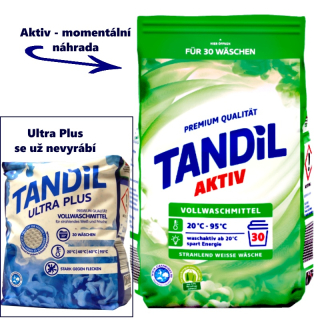 Tandil AKTIV prášek na bílé prádlo premium qualität 30 dávek