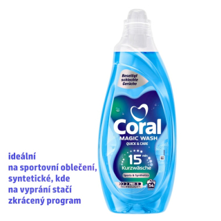 Coral Magic Wash Quick & Care prací prostředek Sports & Synthetics
