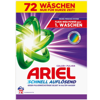 ARIEL color farbschutz prášek 72 praní