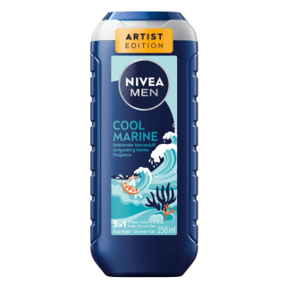 Nivea COOL MARINE Artist edition sprchový gel