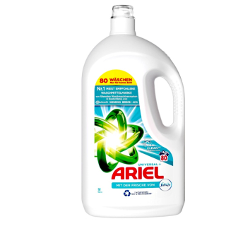 ARIEL Febreze prací gel 80 praní mit der Frische von Febreze