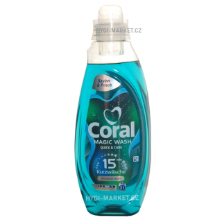 Coral Magic Wash UNIVERSAL Clean Quick & Care 15 minut / 21 dávek 840 ml