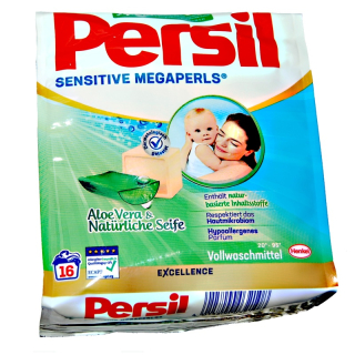 Persil Sensitive Megaperls prášek 16 praní Aloe vera + Natürliche Seife
