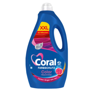 CORAL optimal COLOR gel XXL pack 60 praní 3 litry
