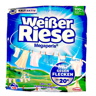 Weisser Riese MEGAPERLS prášek 19 praní