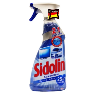Sidolin Streifenfrei  500 ml  2in1  proti usazování prachu a kapek vody