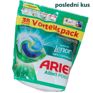 ARIEL unstoppables kapsle PODS universální z Německa 38 ks