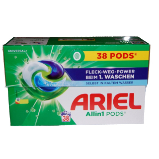 ARIEL kapsle universal+ Allin1 PODS universální 38 ks