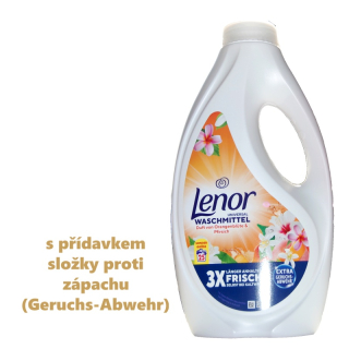 LENOR gel Orangenblüte Pfirsich univ. gel s vůní pomeranč. květů a broskve 25 d. / 1125 ml